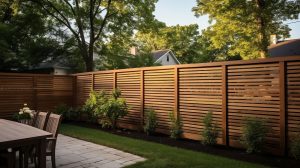 Backyard Privacy Fence